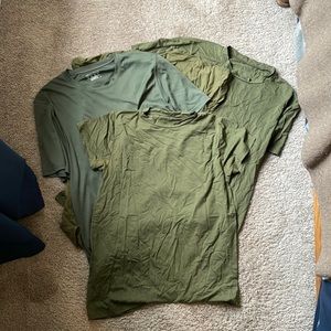 Military Green Undershirts